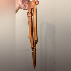 Tan Adjustable Leather Strap